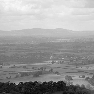 View from Bredon Hill, Worcestershire