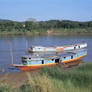 View across the Mekong River, Chiang Khong, Thailand