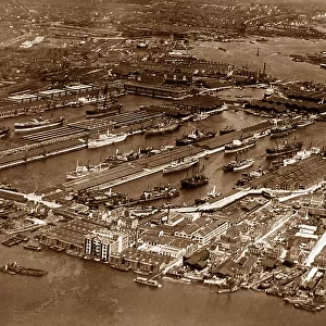 West India Dock, London, early 1900s