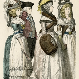 WOMENs COSTUME 1789-90