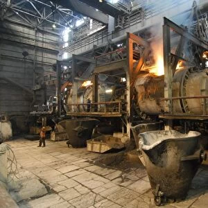 Copper smelting plant, Russia