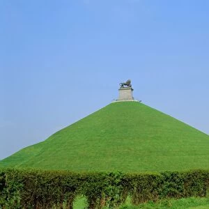 Lion Hill, site of the Battle of Waterloo, Belgium