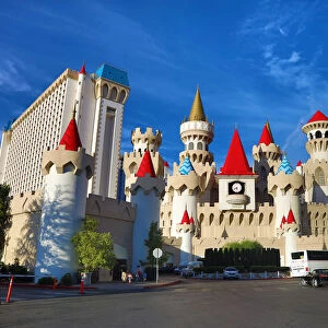 Excalibur Hotel and Casino, Las Vegas, Nevada, America