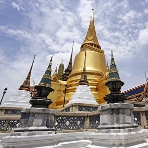 Phra Siratana Chedi at the Grand Palace Complex, Wat Phra Kaew, Bangkok