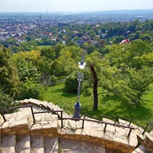 View from Gellert Hill in Budapest, Hungary