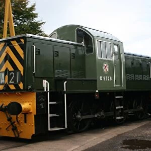 Diesel at Williton station, Somerset