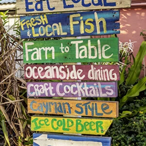 Bar Sign at George Town, Grand Cayman, Cayman Islands