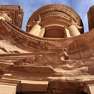 The Deir sacred hall (late 1 century AD), Petra, Jordan