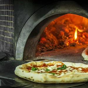 Europe, Italy, Naples. The true pizza margherita