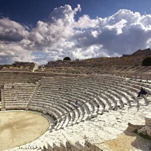 Greek Amphitheatre, Segesta, Sicily, Italy