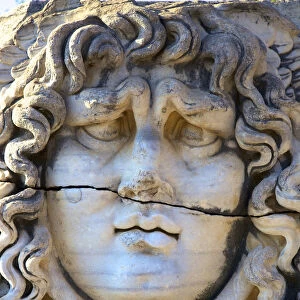 Head of Medusa, Temple of Apollo, Didyma, Turkey