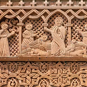 Khachars at Geghard Monastery (Geghardavank), Kotayk Province, Armenia