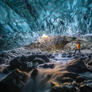Vatnajokull glacier, Eastern Iceland, Iceland, Northern Europe