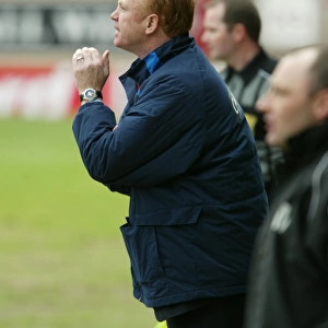 Alex McLeish and Rangers Secure Victory Over Motherwell (0-1), April 4, 2004