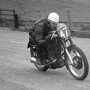 Bob Rowbottom (AJS) 1953 Senior TT