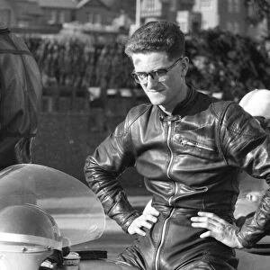 Ian Ablett (AJS) 1962 Junior Manx Grand Prix