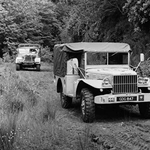 1943 Dodge 4x4 military weapons carrier
