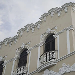 Caribbean, Puerto Rico, Old San Juan. Historic building