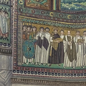 Italy, Ravenna, Basilica of San Vitale (Basilica di San Vitale) Mosaic