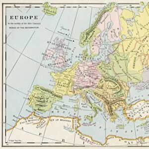 Europe in the mid-1500s