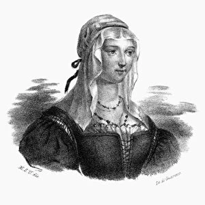 CATERINA SFORZA (1463-1509). Wife of Giovanni de Medici