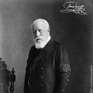 FREDERICK I (1826-1907). Grand Duke of Baden. Photograph by Wilhelm Kuntzemuller, 1906