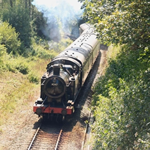 A Steam Engines on Cornwalls Premier Steam Railway