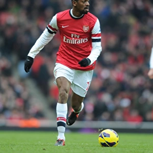 Abou Diaby in Action: Arsenal vs Aston Villa, Premier League 2012-13