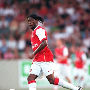 Alex Song in Action: Arsenal's Win over SV Mattersburg in Pre-Season Friendly