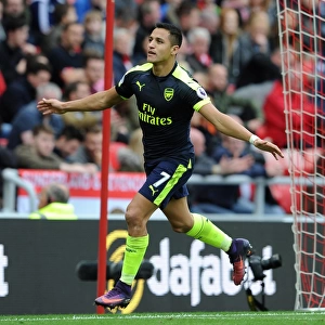 Alexis Sanchez's Brace: Arsenal's Dominant Performance Against Sunderland (2016-17)