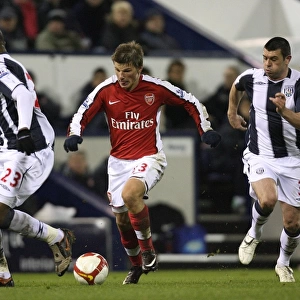 Andrey Arshavin (Arsenal) Abdoulaye Meite & Paul Robinson (West Brom)