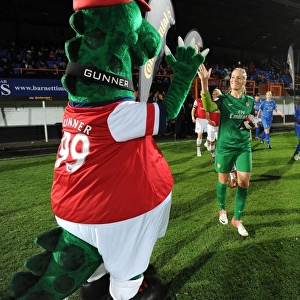 Arsenal Ladies FC vs. Birmingham City Ladies FC: The FA WSL Continental Cup Final - Emma Byrne and Gunner's Excitement