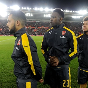 Arsenal Trio Prepare for FA Cup Clash against Southampton