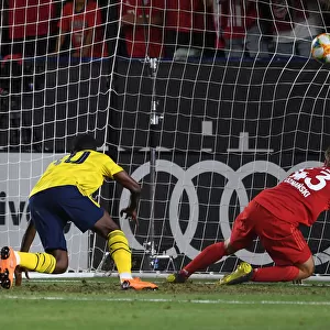 Arsenal's Eddie Nketiah Scores Second Goal Against Bayern Munich in 2019 International Champions Cup, Los Angeles