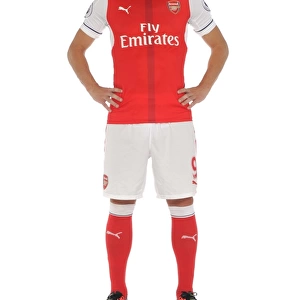 Arsenal's Lucas Perez at Training, 2016-17 Squad