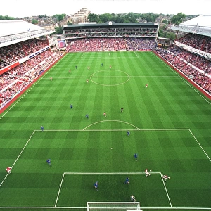 Arsenal's Victory: Arsenal Stadium Glows in the F.A. Barclaycard Premiership Match Against Birmingham City (18/8/2002)