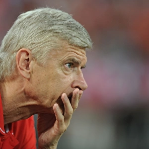 Arsene Wenger and Arsenal Face Off Against Everton in the 2015 Barclays Asia Trophy, Singapore