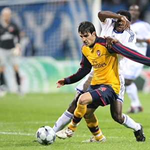 Cesc Fabregas (Arsenal) Ayila Yussuf (Dynamo Kiev)