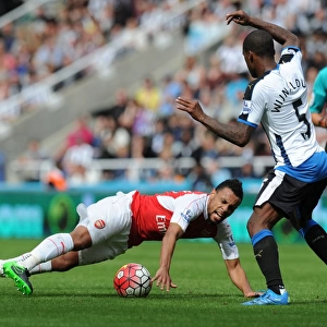 Coquelin's Brilliant Midfield Performance: Arsenal vs. Newcastle United, Premier League 2015-16
