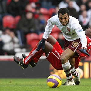 Gilberto (Arsenal) George Boateng (Middlesbrough)