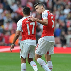 Intense Rivalry: Sanchez vs Gabriel - Arsenal vs Manchester United