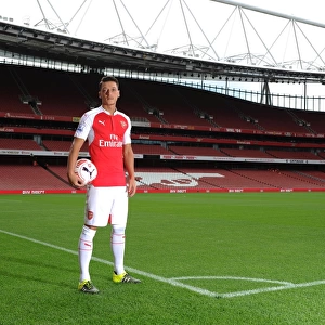 Mesut Ozil (Arsenal). Arsenal 1st Team Photcall and Training Session. Emirates Stadium