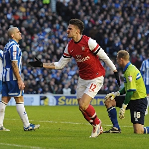 Olivier Giroud's Brace: Arsenal Reach FA Cup Quarterfinals vs Brighton & Hove Albion (January 2013)