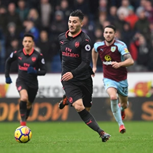 Sead Kolasinac in Action: Burnley vs. Arsenal, Premier League 2017-18