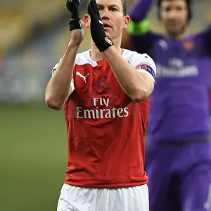 Stephan Lichtsteiner's Europa League Victory: Celebrating with Arsenal Fans in Ukraine