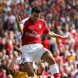 Van Persie's Strike: Arsenal's 1-0 Victory Over West Bromwich Albion, 2008