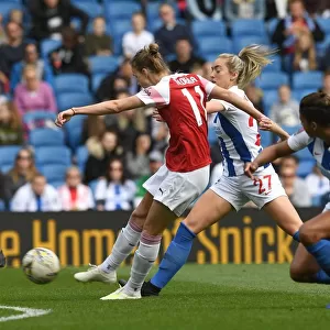 Vivianne Miedema Scores for Arsenal Against Brighton & Hove Albion Women
