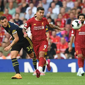 Xhaka vs Firmino: Intense Clash Between Liverpool and Arsenal in Premier League