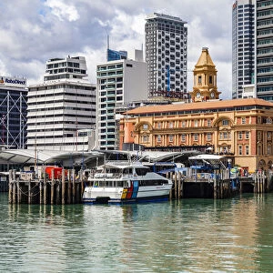 The Ferry Building at Auckland, New Zealand