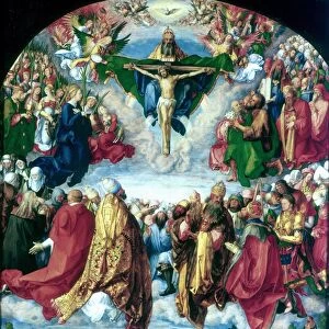 Adoration of the Trinity (1510). Albrecht Durer (1471-1528) German artist